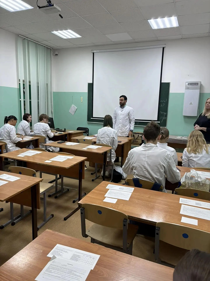 Встреча   студентов колледжа с представителями Ульяновской областной наркологической больницы