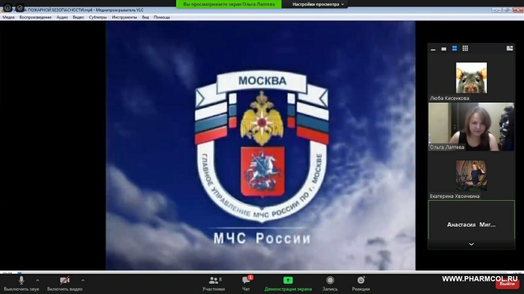 Онлайн-урок «Безопасное поведение в летний период и пожарная безопасность»