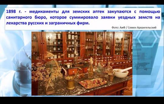 Декада специальности Фармация. Классный час «История фармации в Симбирске»