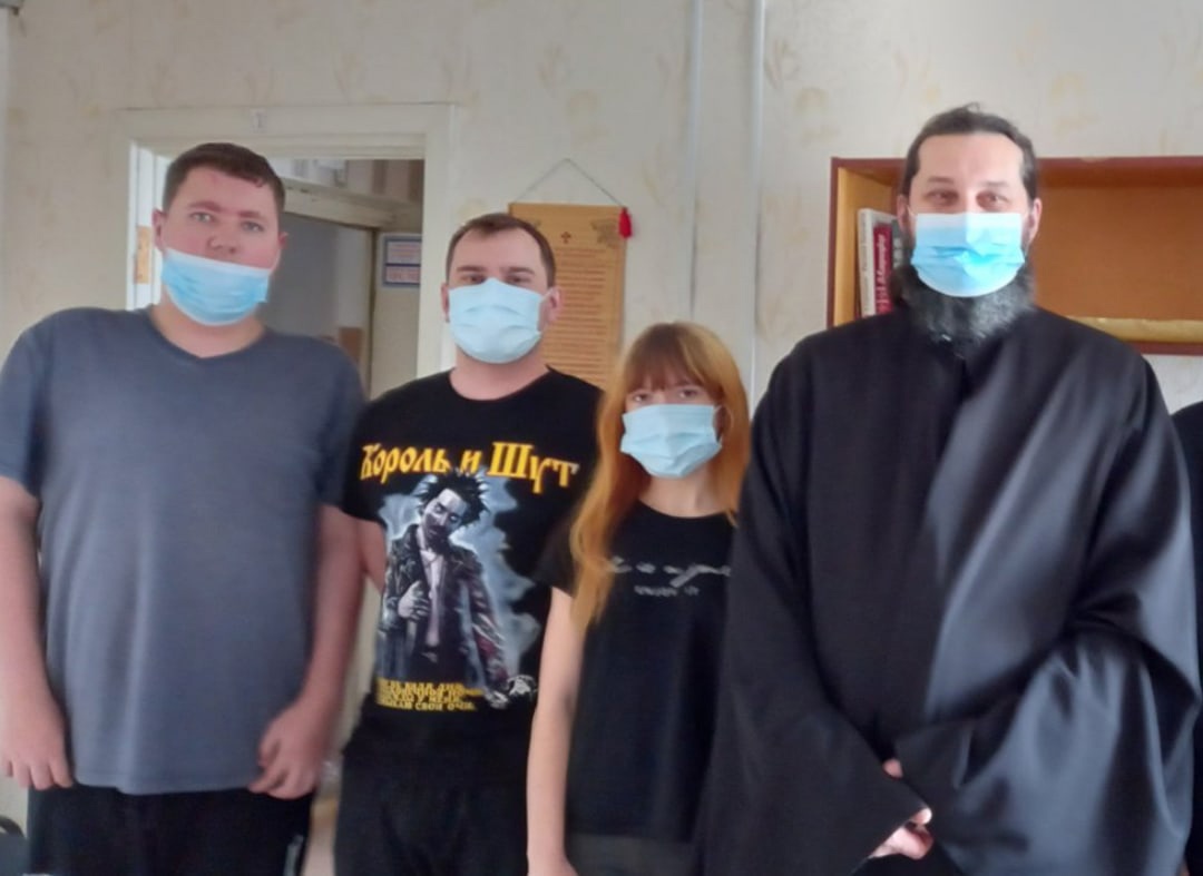 День российского студенчества. Встреча с отцом Михаилом.