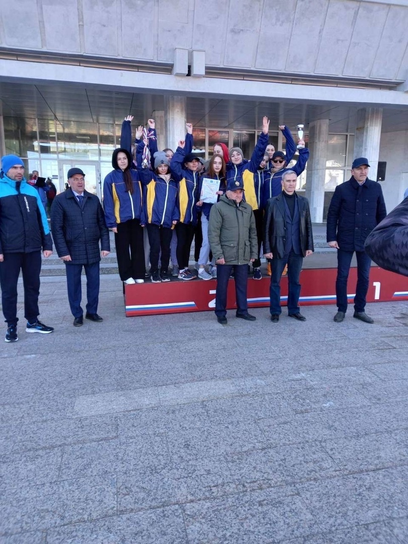 Традиционная легкоатлетическая  эстафета Ленинского района г. Ульяновск. Второе место!