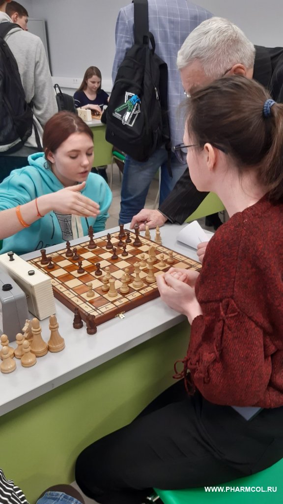 Спартакиада. 2 место в соревнованиях по шахматам (девушки)