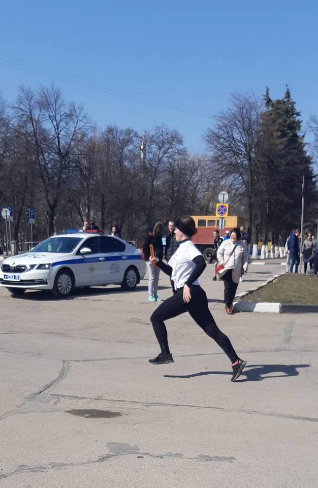 Легкоатлетические эстафета Ленинского района. 3-е место!