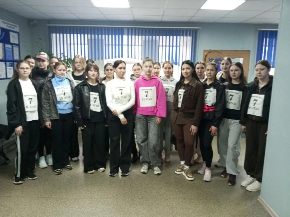 Студенты Ульяновского фармацевтического колледжа приняли участие в районной легкоатлетической эстафете