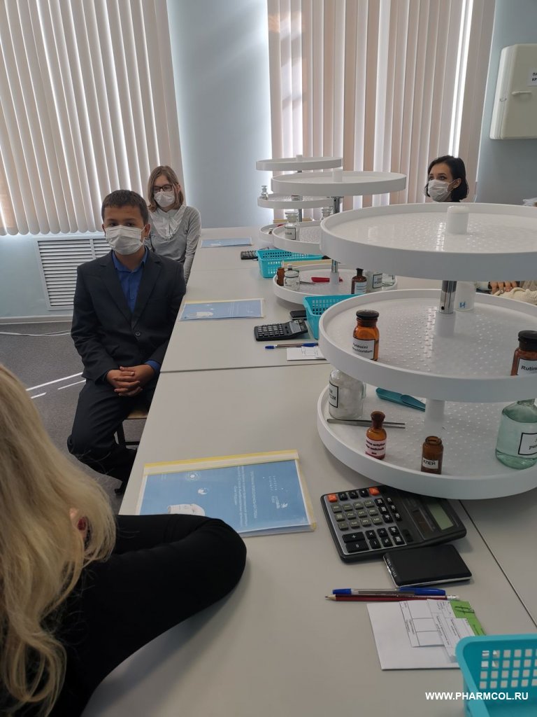 Фестиваль профессий «Билет в будущее» профессиональная проба по компетенции «Фармацевтика»