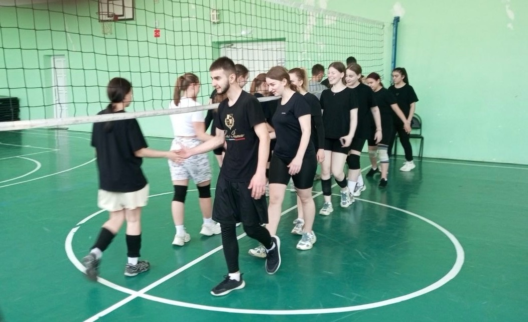 Спортивные  соревнования по волейболу