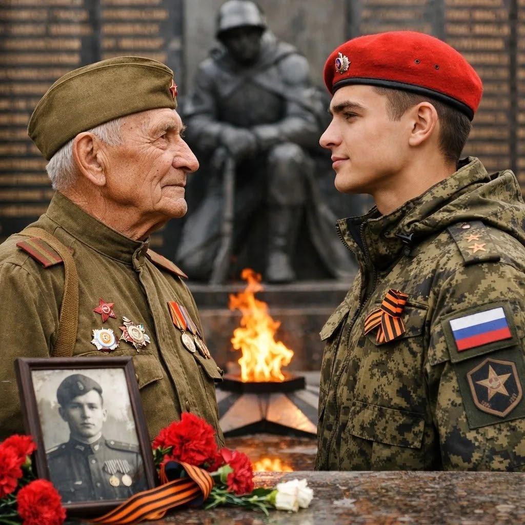 В колледже прошёл патриотический онлайн-флешмоб «Подвиг в наследство»