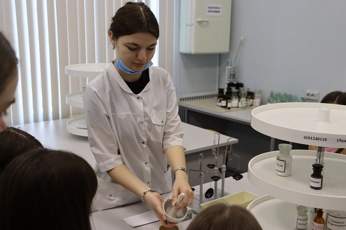 В  Ульяновском фармацевтическом колледже прошел Единый день открытых дверей