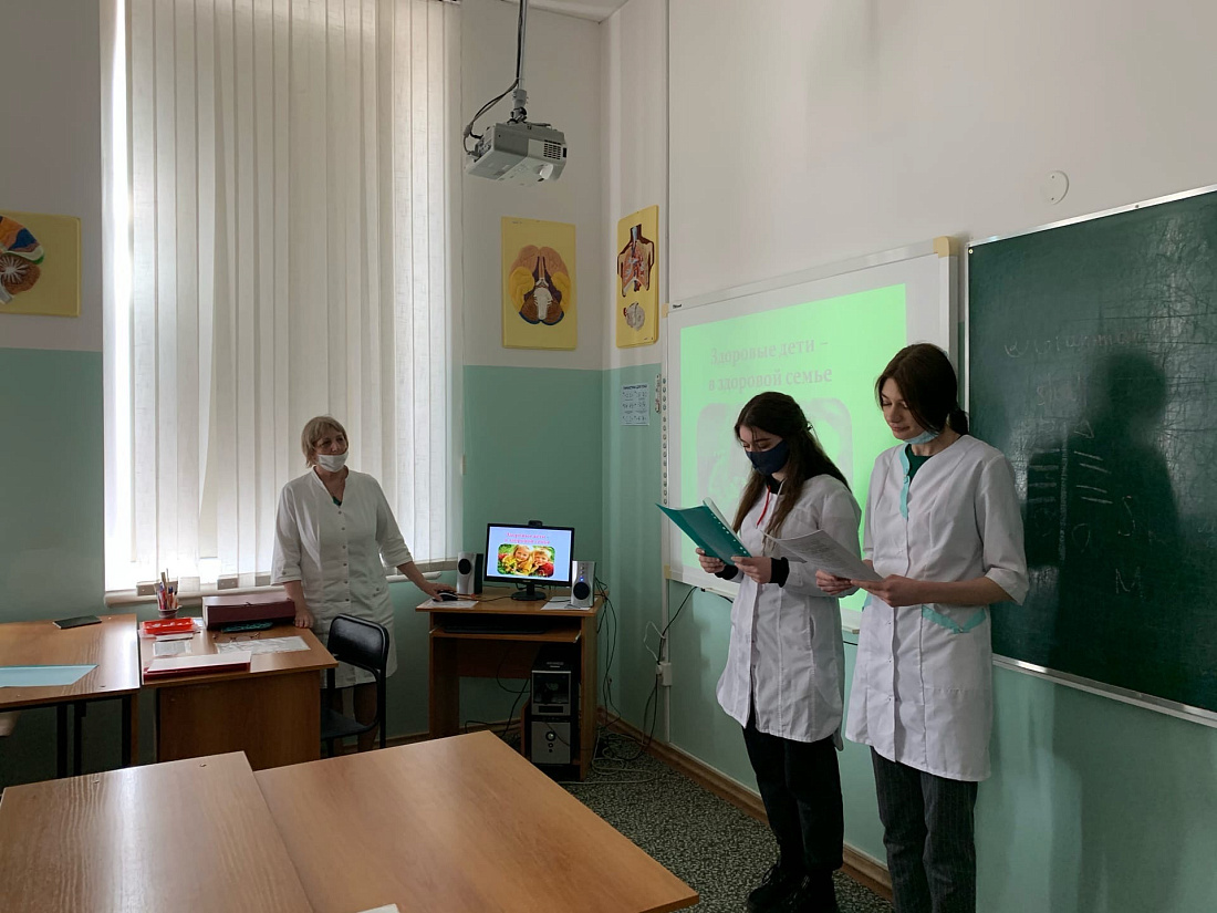 Занятие школы ЗОЖ «Здоровые дети в здоровой семье»