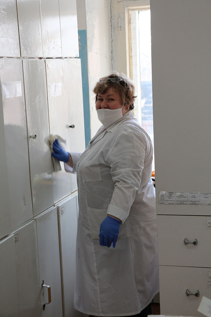 Субботник «Чистый колледж»