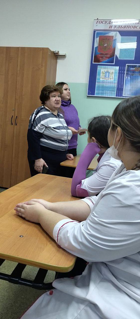 Встреча  представителей Ленинской администрации со студентами колледжа.