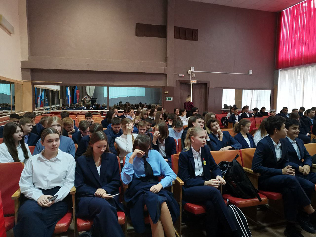 Профориентационный выезд  в Ишеевский многопрофильный лицей имени Н.К. Джорджадзе