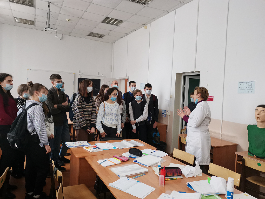 Профориентационная экскурсия для школьников