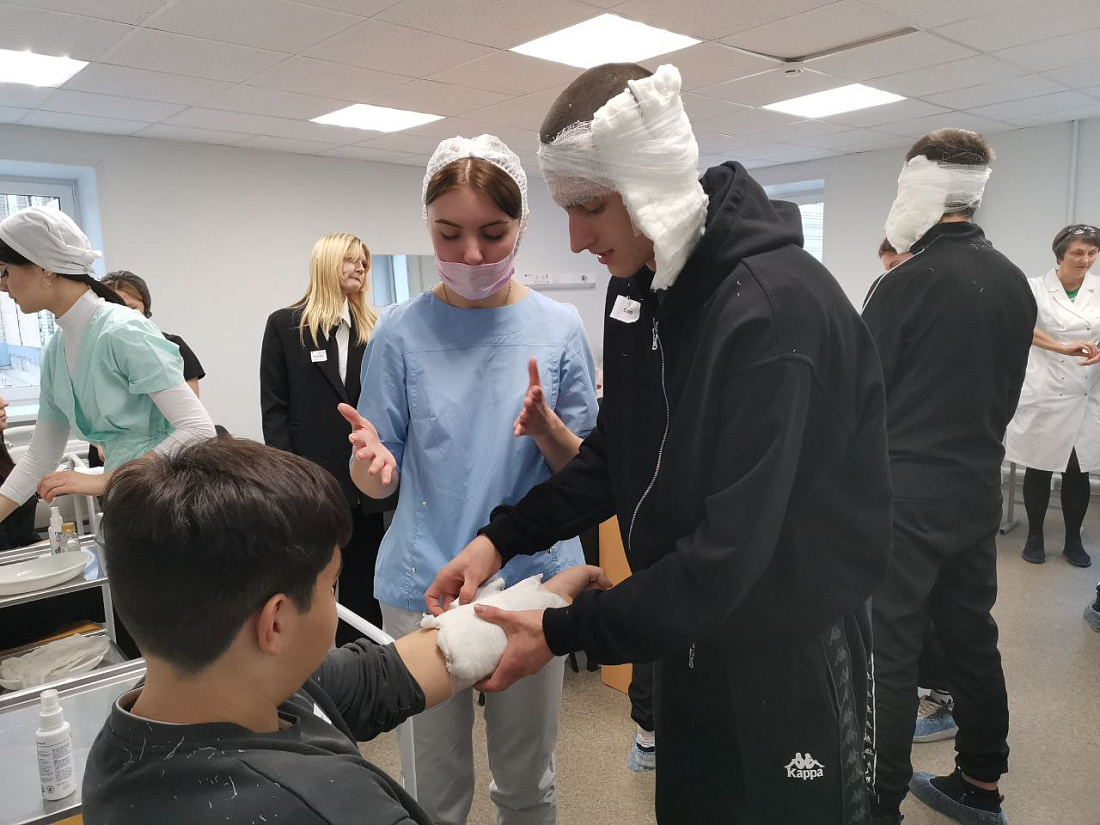 Федеральный проект «Билет в будущее». Профессиональная  проба «Медицинская сестра/медицинский брат» 