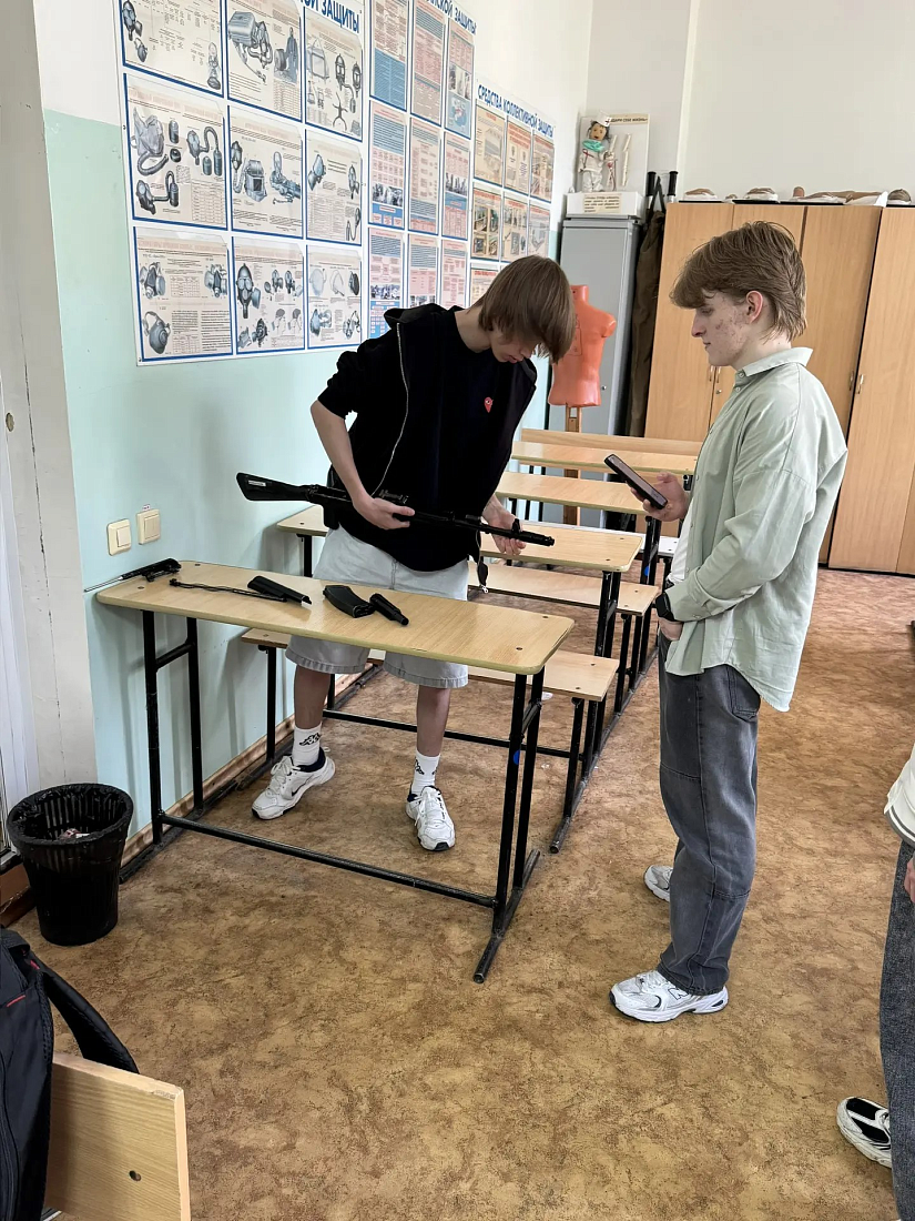 Студенты Ульяновского фармацевтического колледжа прошли учебные сборы