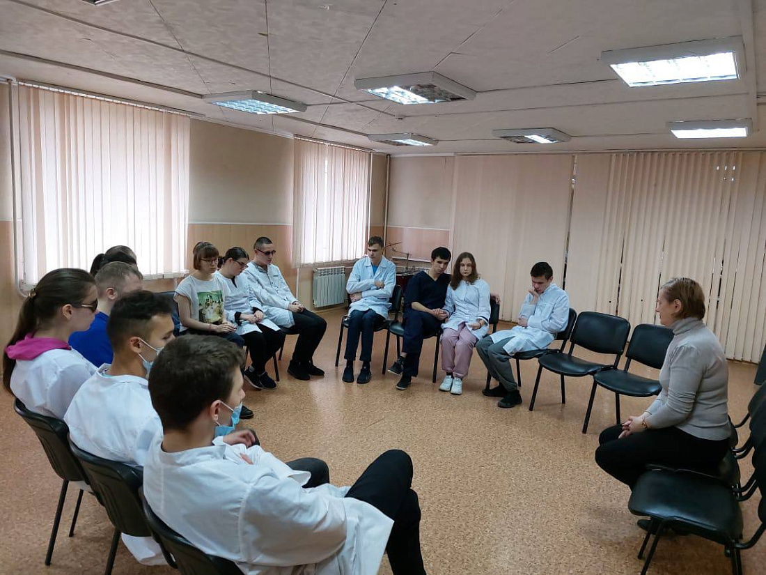 Встреча  с психологом АНО «Профи-центр»