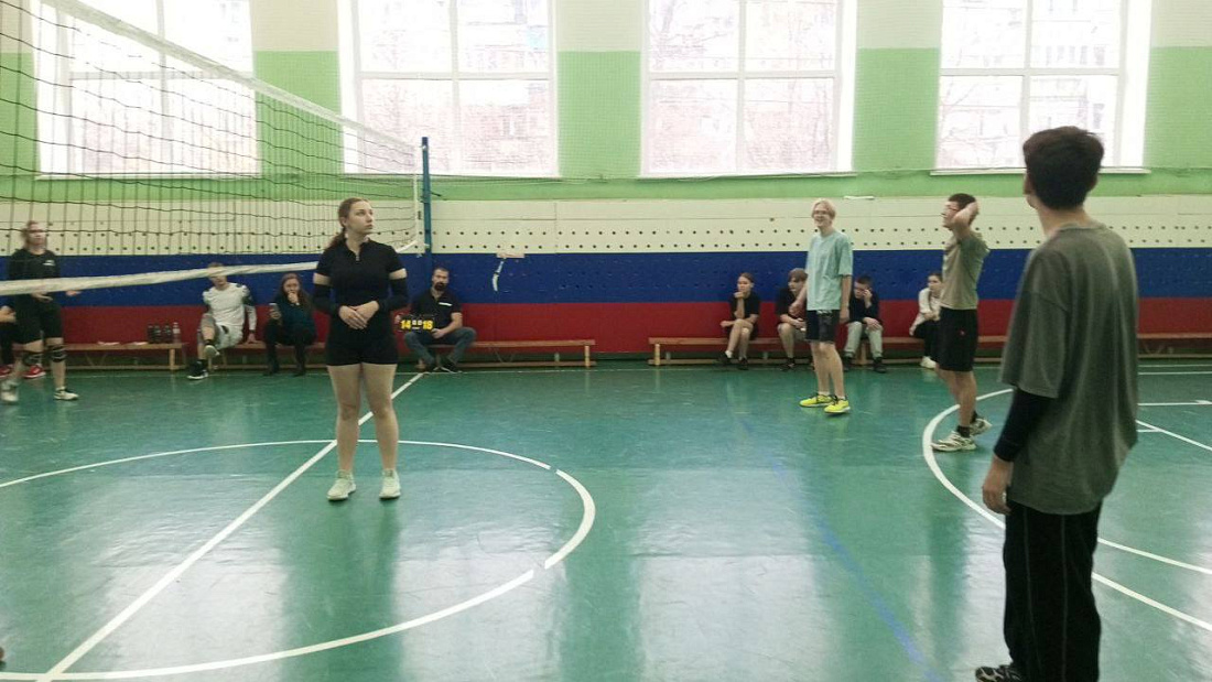 Товарищеская  игра по волейболу. МЫ ЗА СПОРТ! 