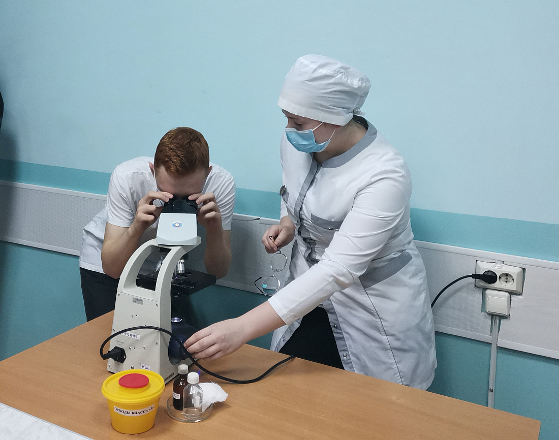 Профориентационная встреча с учащимися 9- го класса 