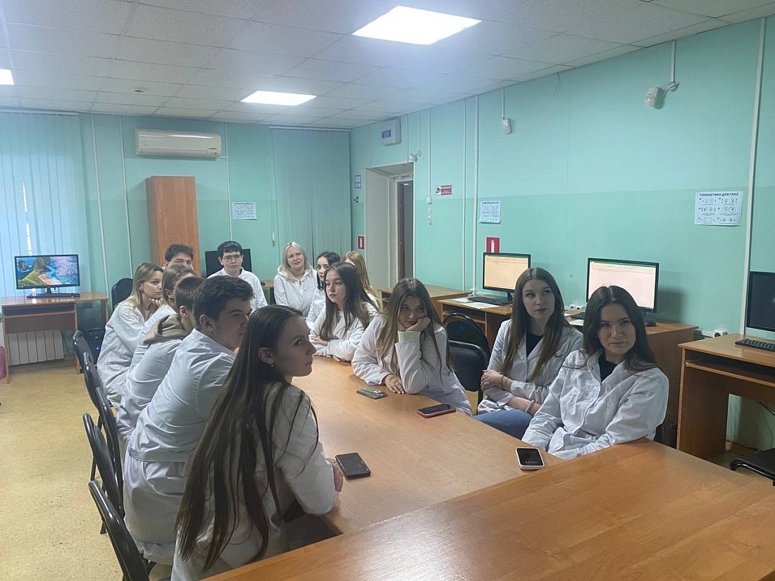 Студенты   приняли активное участие в уроке  здоровья по проекту  «Открой мир здоровья»