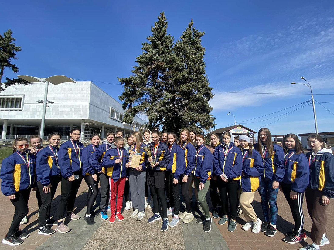 Легкоатлетическая эстафета Ленинского района