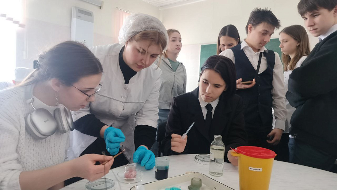 Региональный этап чемпионата Ульяновской области  «Профессионалы». Работа профориентационных площадок ФГБ ПОУ «УФК» Минздрава России.