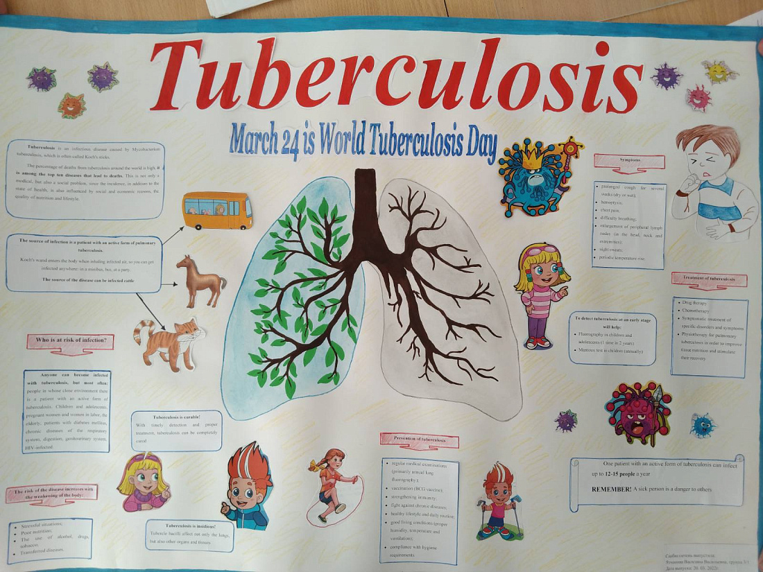 Декада специальностей «Сестринское дело», «Лечебное дело», «Медицинский массаж». Конкурс  санбюллетеней на иностранном языке