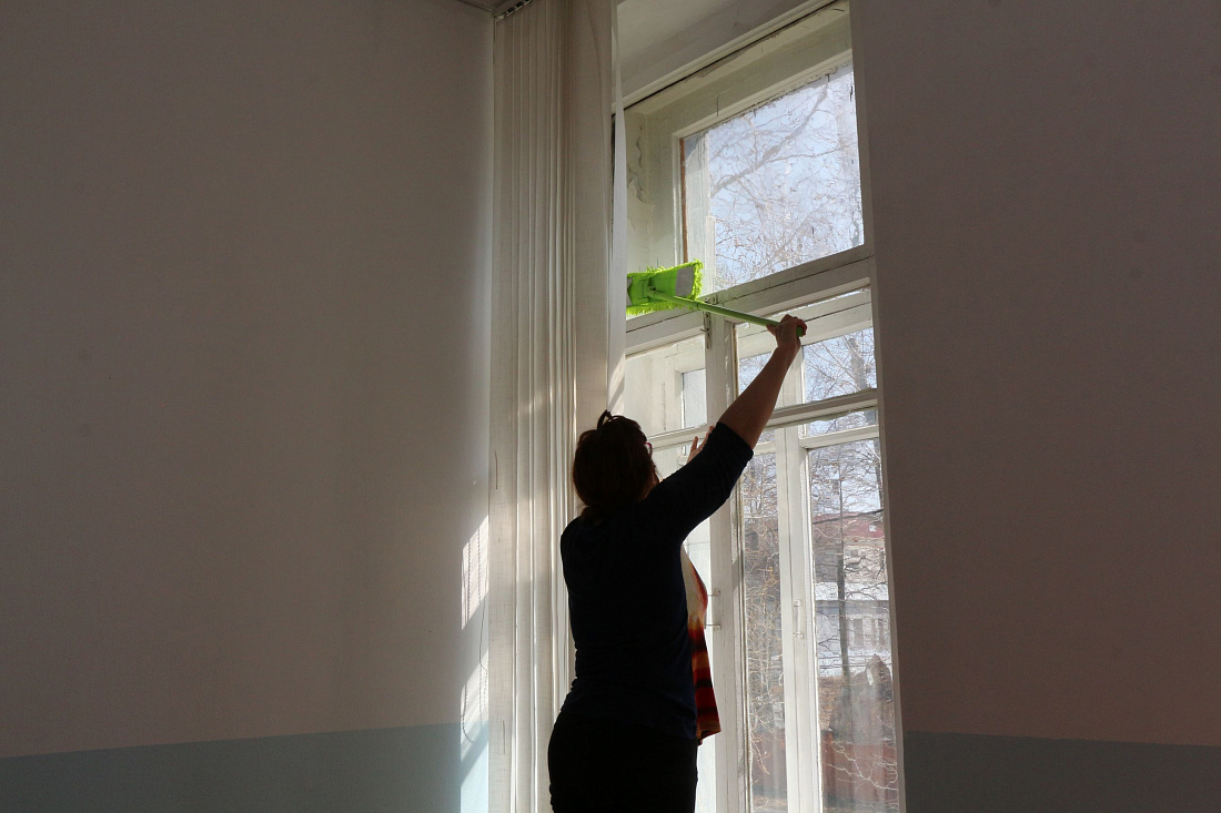 Субботник «Чистый колледж»