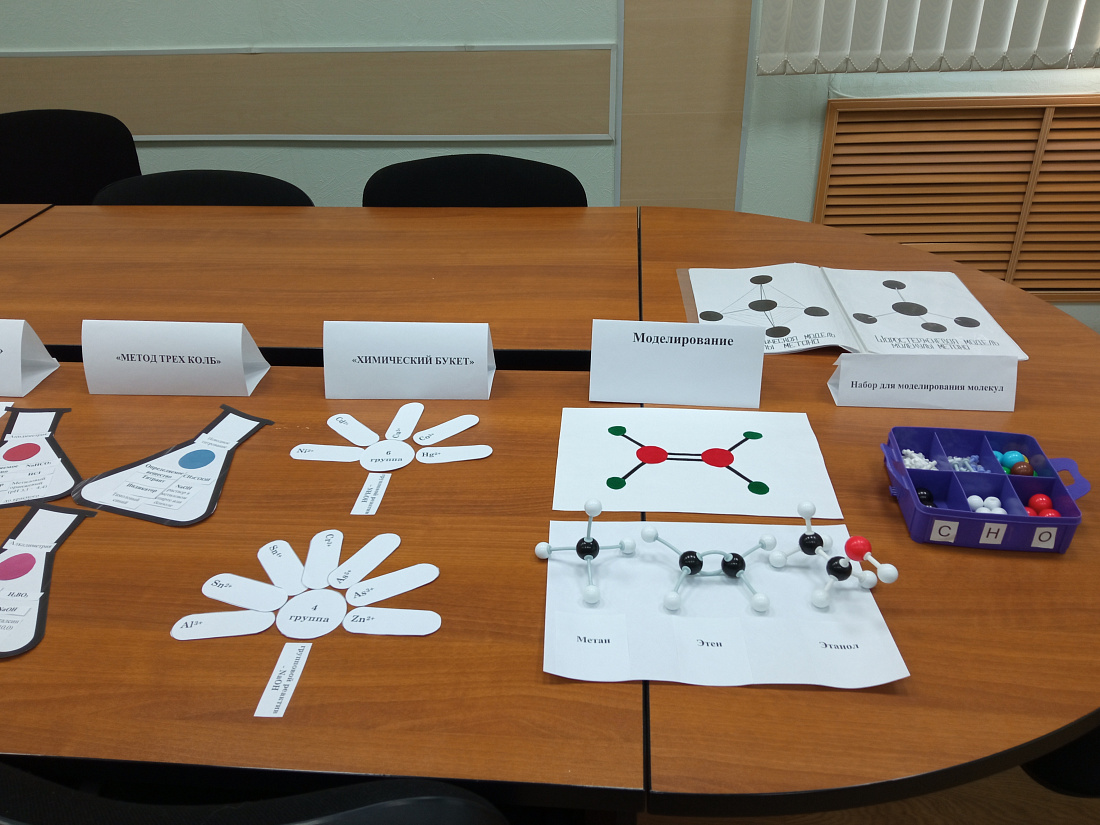 Занятие  в Школе педагогического мастерства 