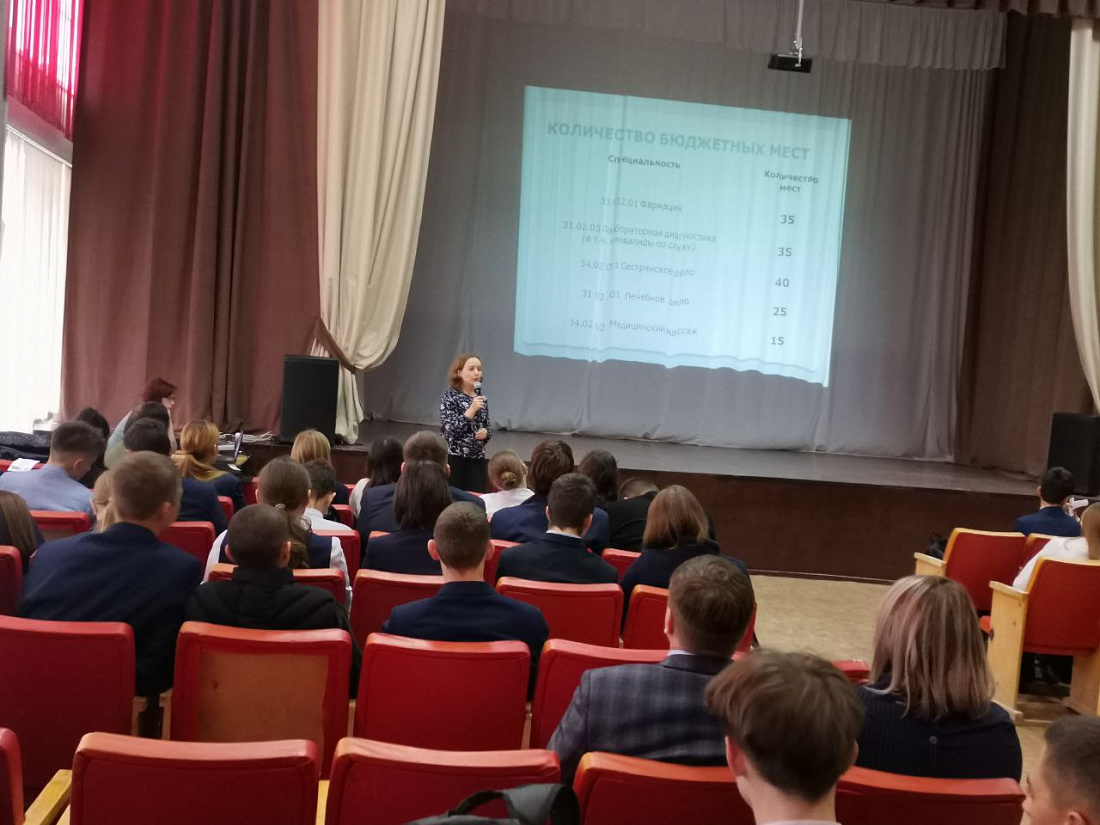 Профориентационный выезд  в Ишеевский многопрофильный лицей имени Н.К. Джорджадзе