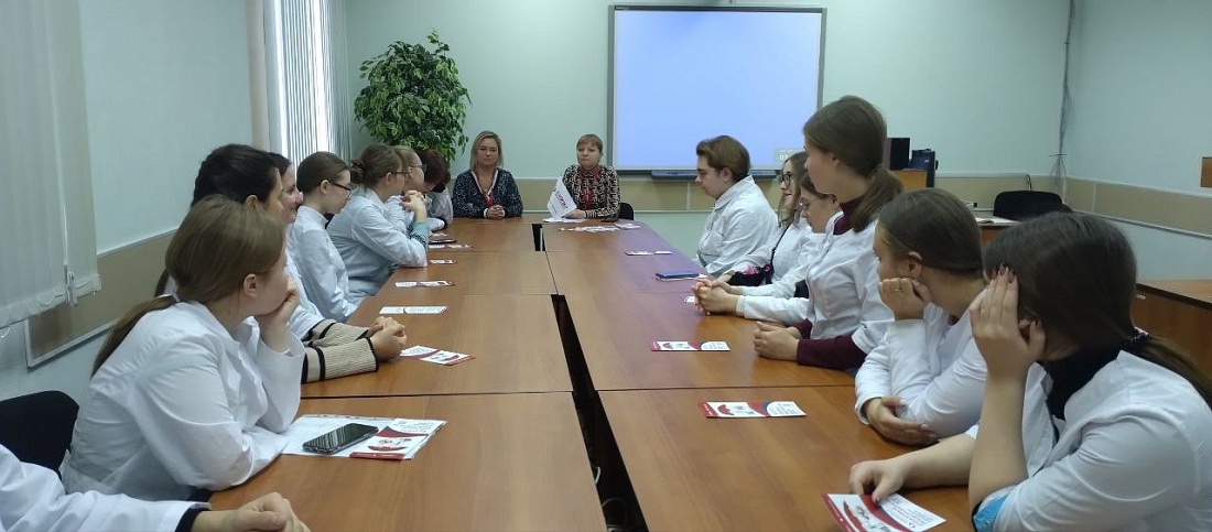 Встреча  студентов с представителями страховой компании