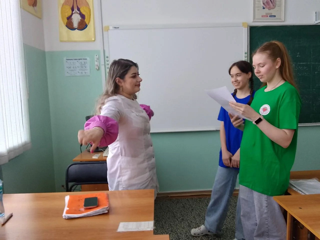 Студенческий совет организовал «День здоровья» для преподавателей и сотрудников колледжа