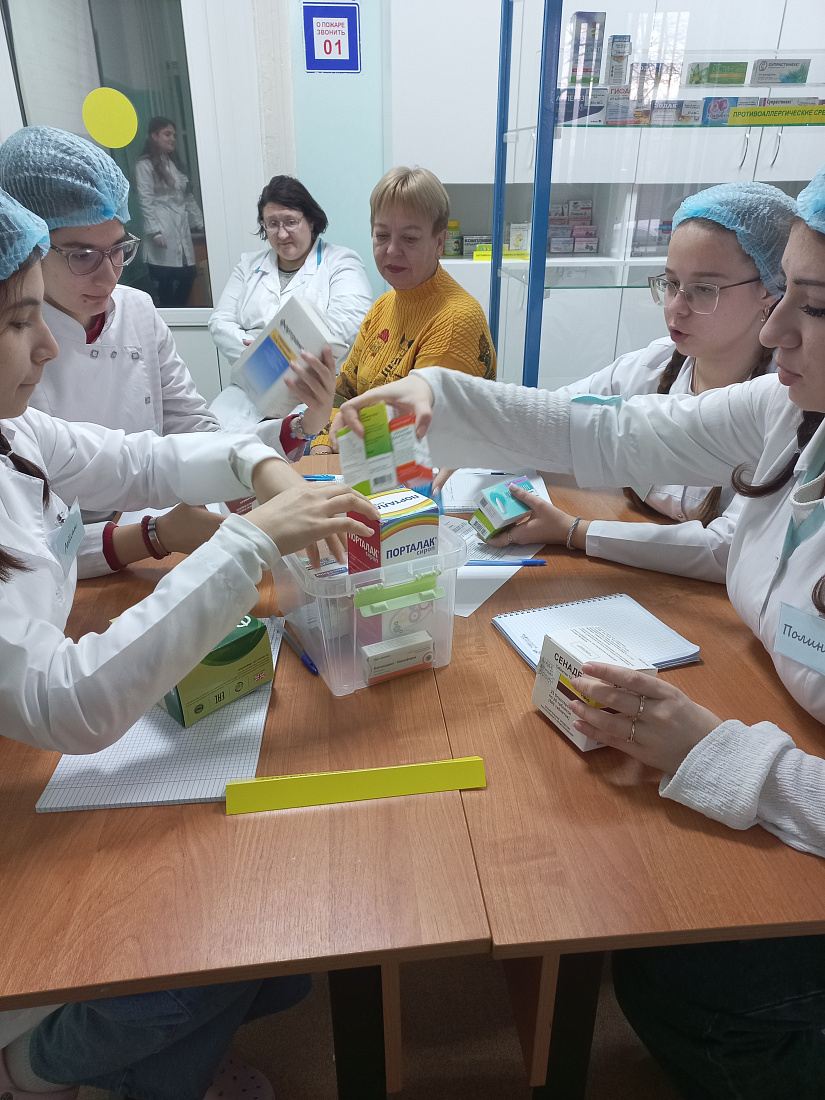 Открытое практическое занятие по МДК 01.04 Лекарствоведение с основами фармакологии