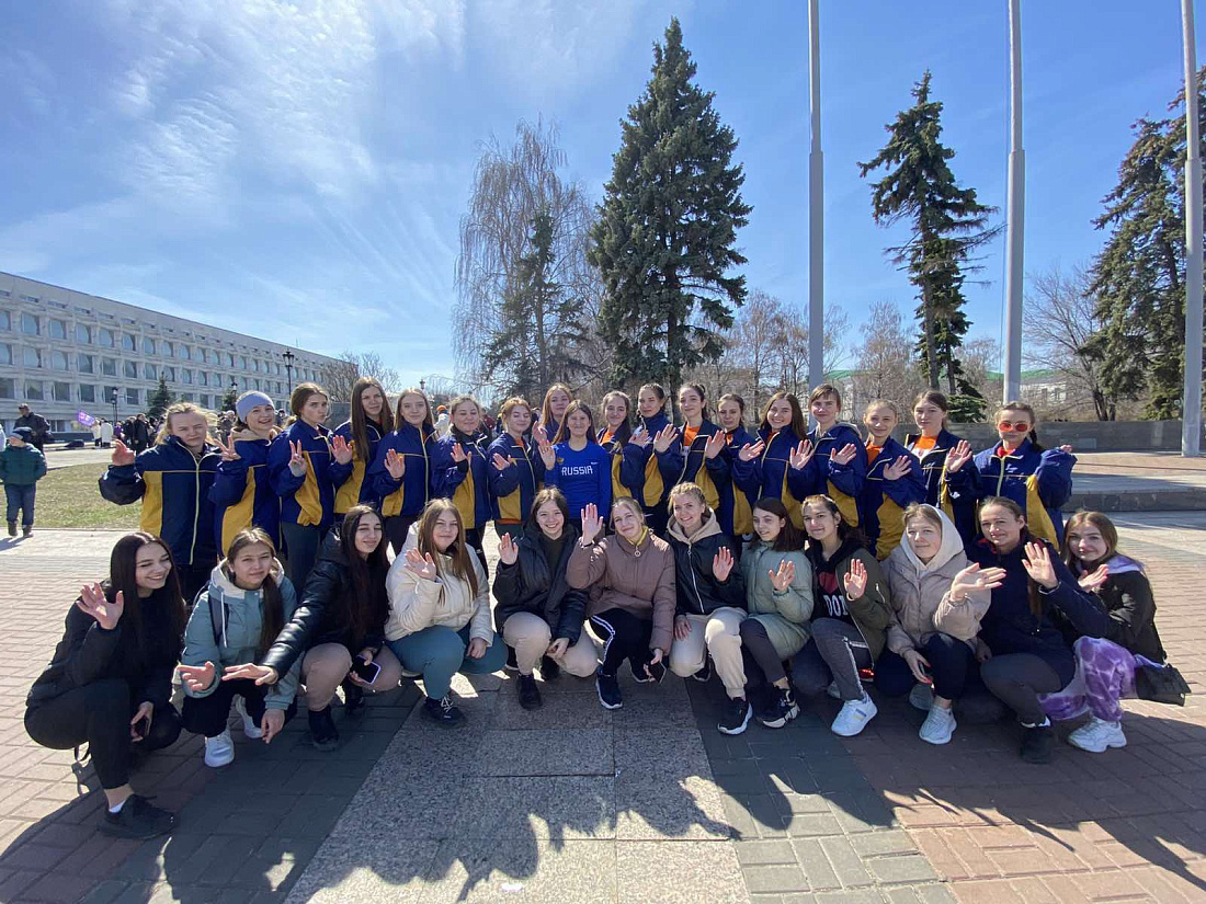 Легкоатлетическая эстафета Ленинского района