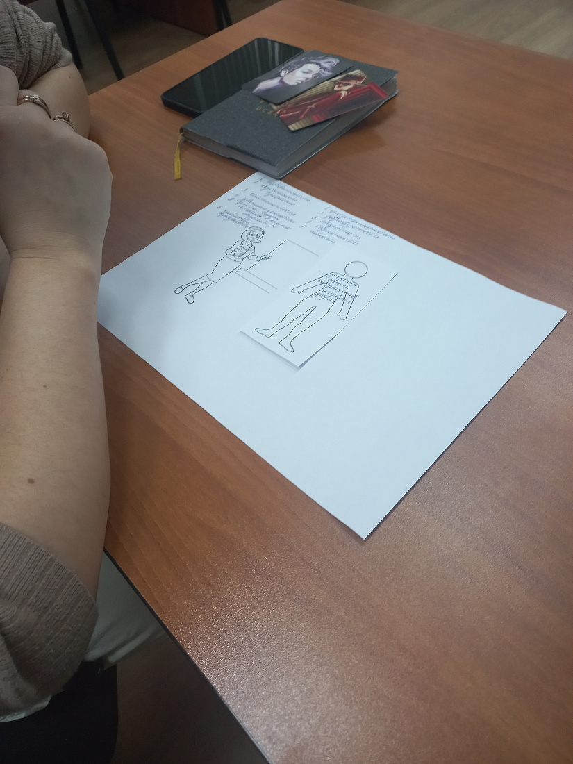 Занятие в творческой группе преподавателей