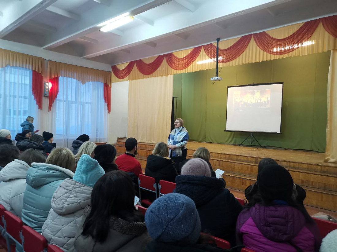 Профориентационный выезд  в МОУ Новоульяновская средняя школа  №1 