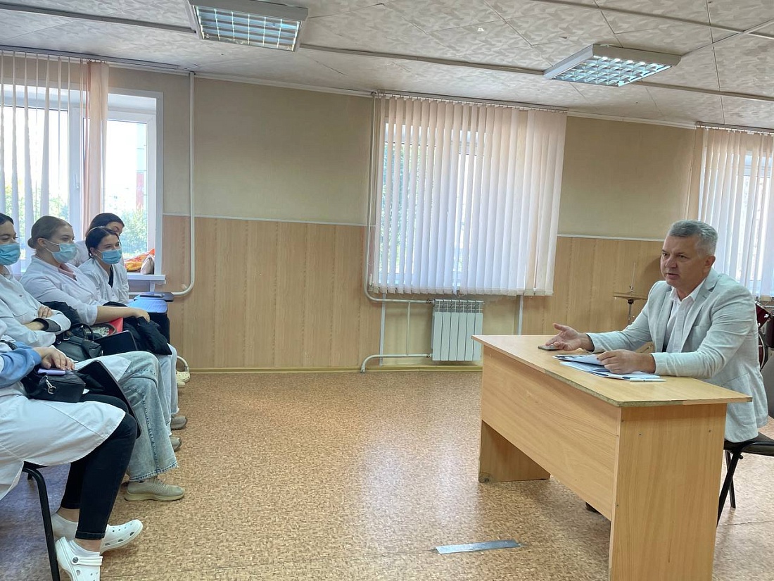 Встреча со студентами на тему: «Предпринимательство. Как открыть свой бизнес»