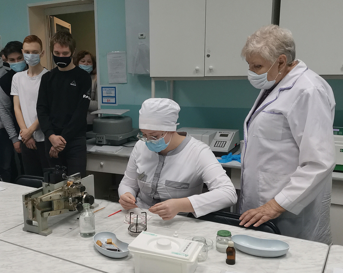 Профориентационная встреча с учащимися 9- го класса 