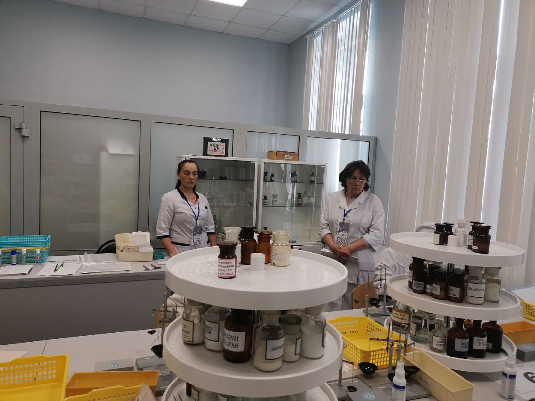 Региональный этап Чемпионата Всероссийского движения профессионального мастерства «Профессионалы» по компетенции «Фармацевтика».