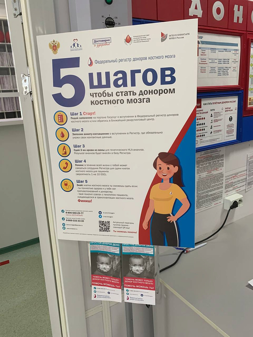 Акция   «#МЫВМЕСТЕ сдадим кровь - подарим жизнь!»