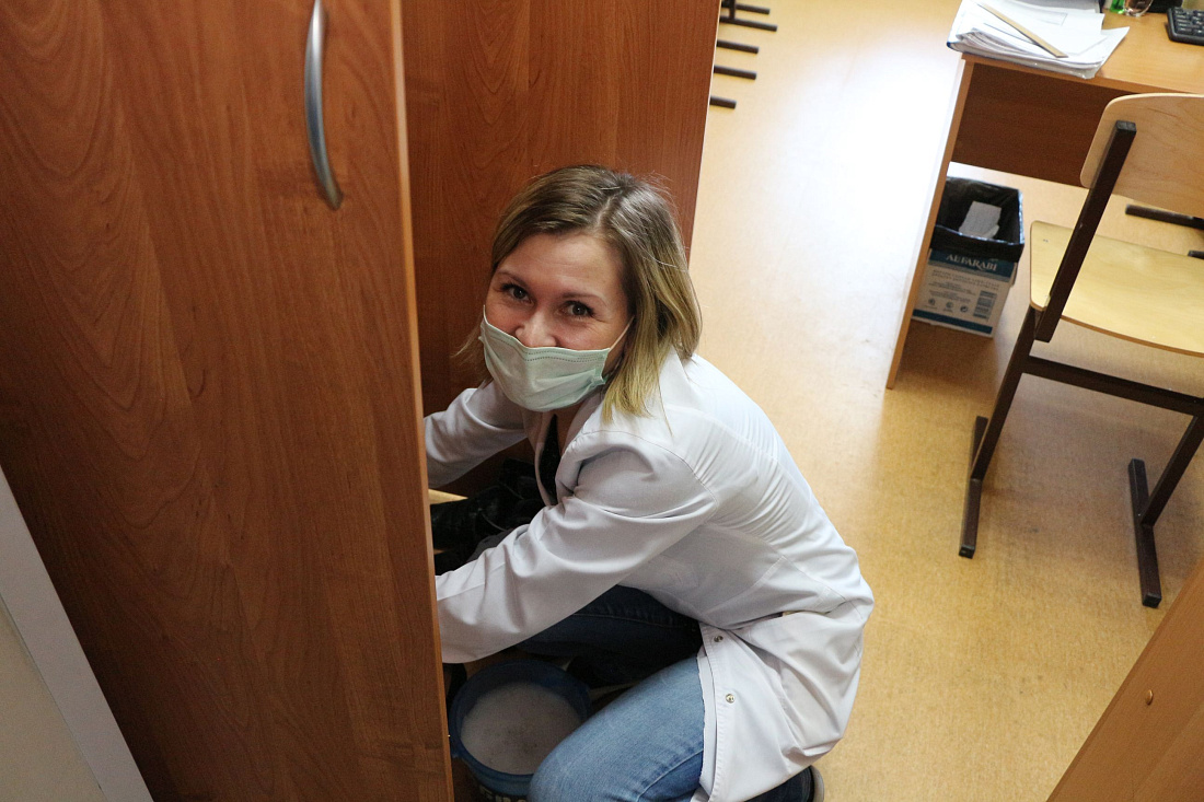 Субботник «Чистый колледж»