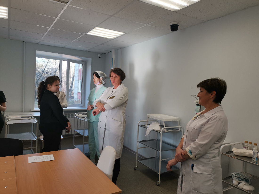 Федеральный проект «Билет в будущее». Профессиональная  проба «Медицинская сестра/медицинский брат» 