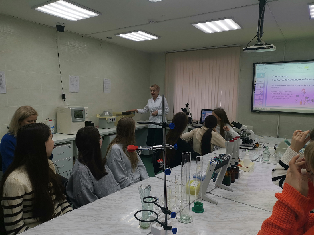 Профессиональные пробы для школьников  МБОУ «Губернаторский лицей № 100» 