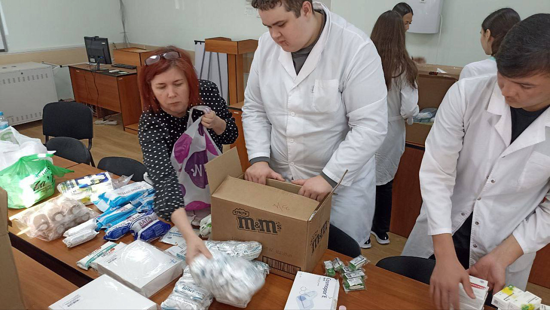  #МЫВМЕСТЕ Акция по сбору гуманитарной помощи воинам СВО