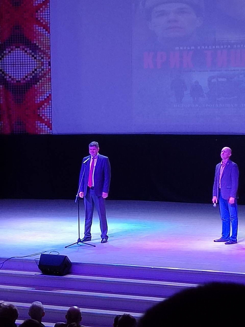 Творческая  встреча с режиссером художественного фильма «Крик тишины» Владимиром Потаповым 
