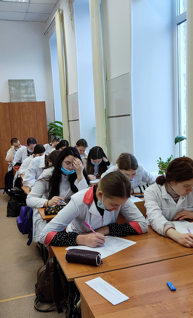 Декада  специальности «Лабораторная диагностика». Олимпиада по биологии