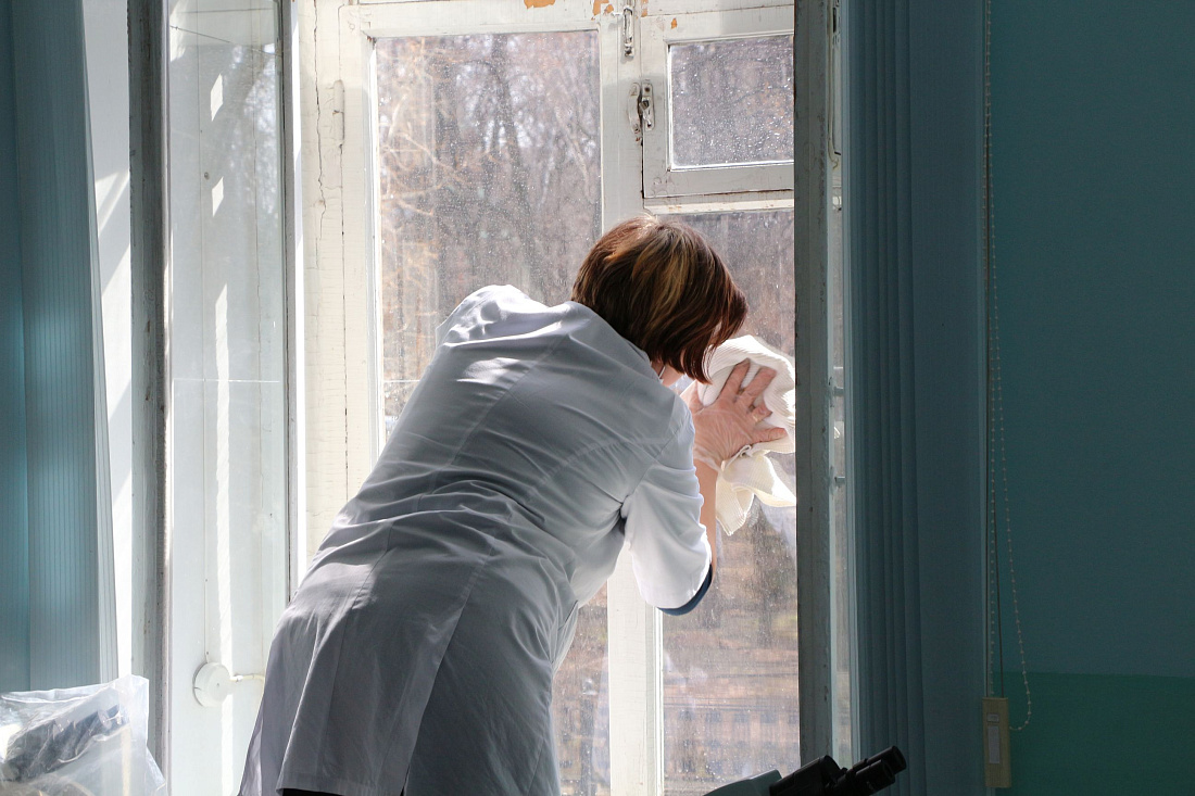 Субботник «Чистый колледж»