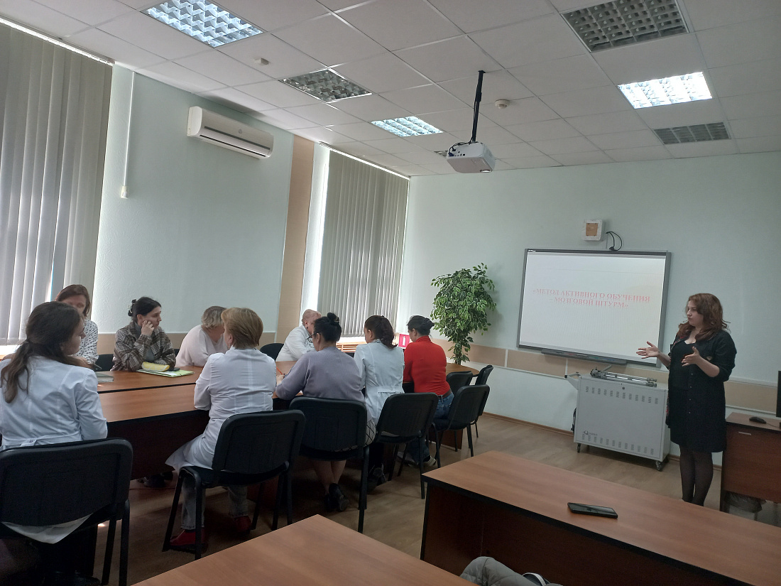 Состоялось занятие в школе педагогического мастерства