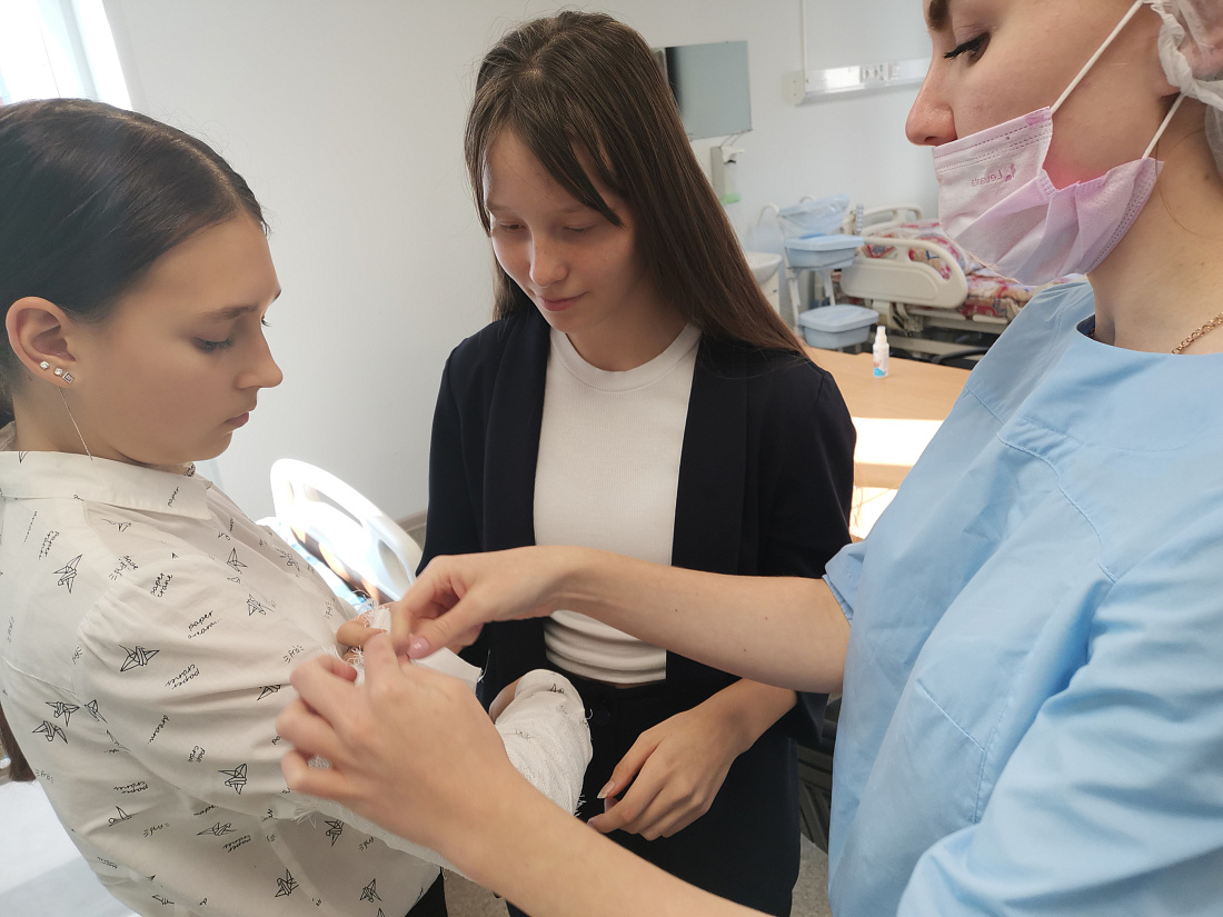 Федеральный проект «Билет в будущее». Профессиональная  проба «Медицинская сестра/медицинский брат» 