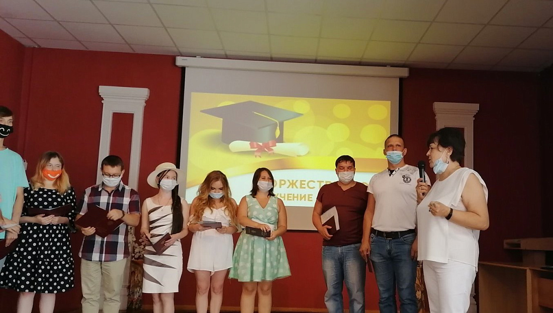  Вручение дипломов выпускникам колледжа 2021