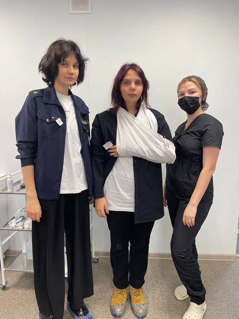 Федеральный проект «Билет в будущее». Профессиональная  проба «Медицинская сестра/медицинский брат» 